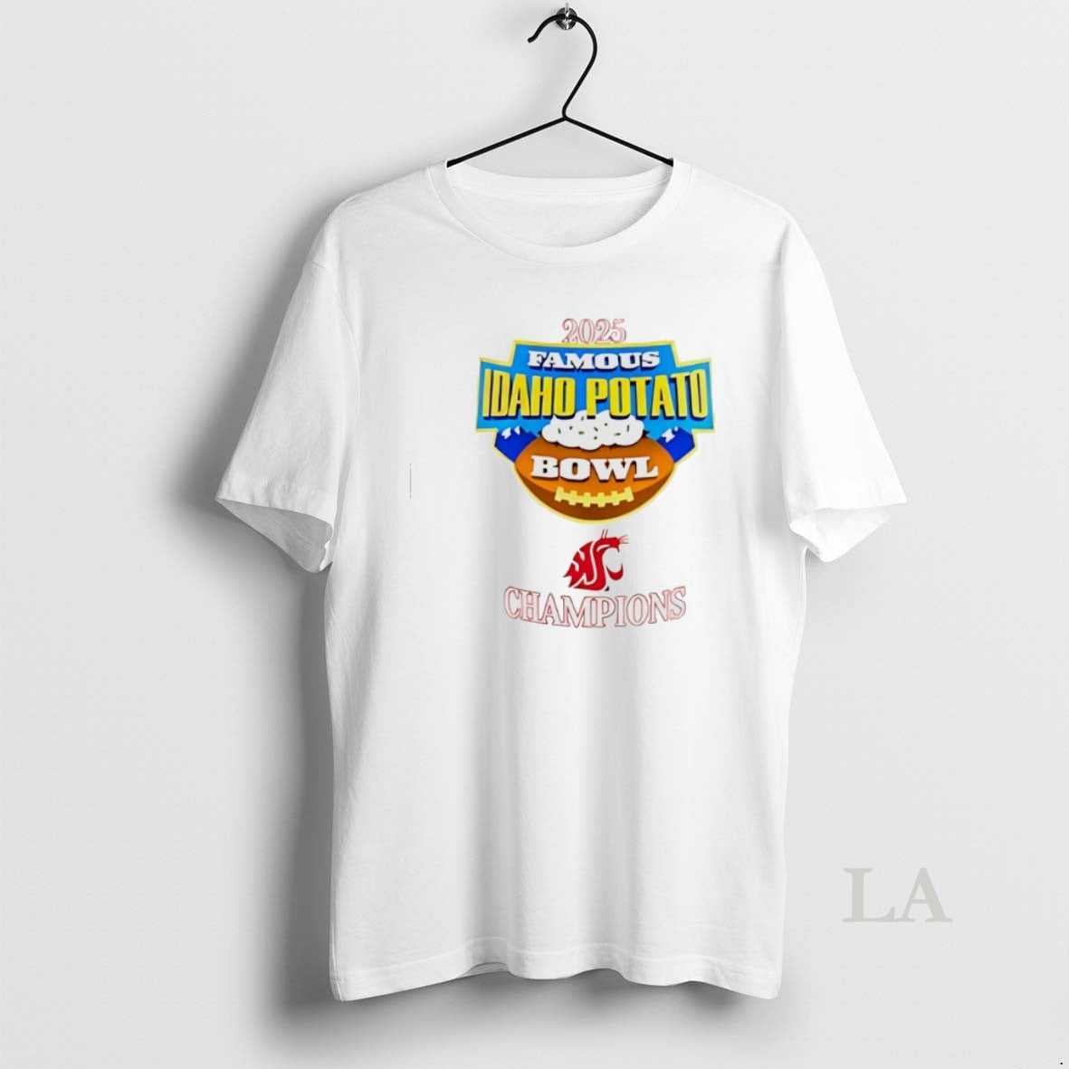Original Houston Cougars 2025 Famous Idaho Potato Bowl Champions Logo T-Shirts, Hoodie, Sweatshirt | PrintMintTees.com