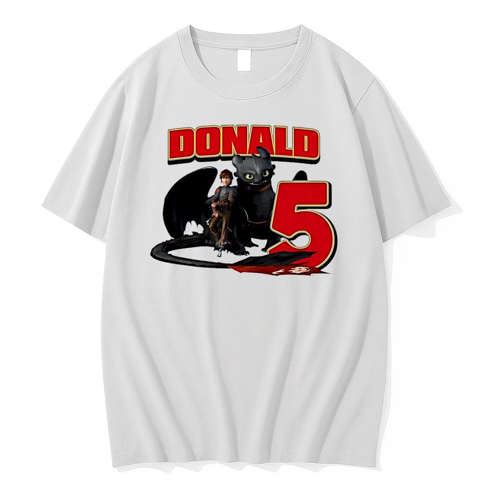Original How To Train Dragon Birthday White Tshirts Jpg