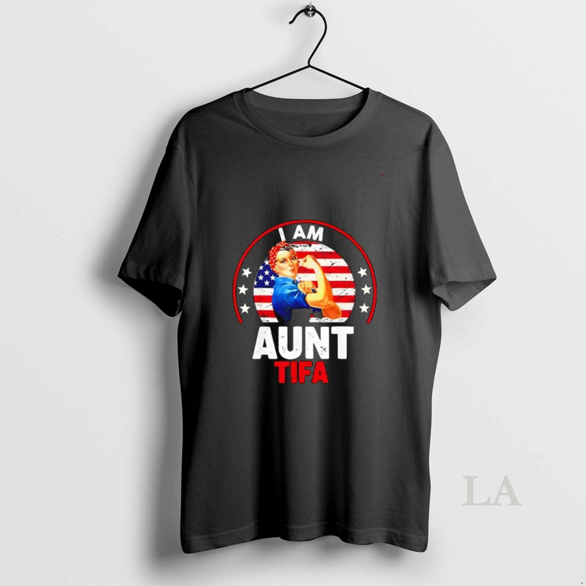 Original I Am Aunt Tifa America Flag