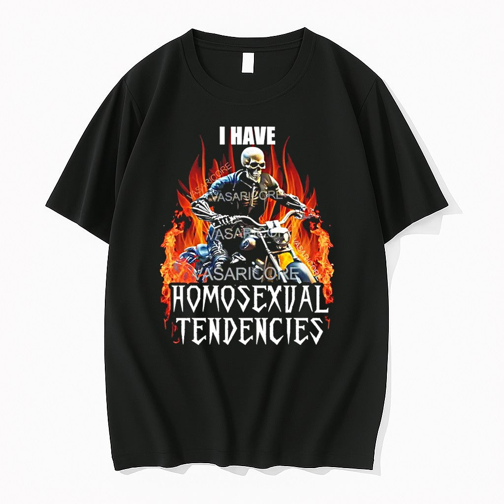 Original I Have Homosexual Tendencies Epic Skeleton Pride Tshirts Jpg