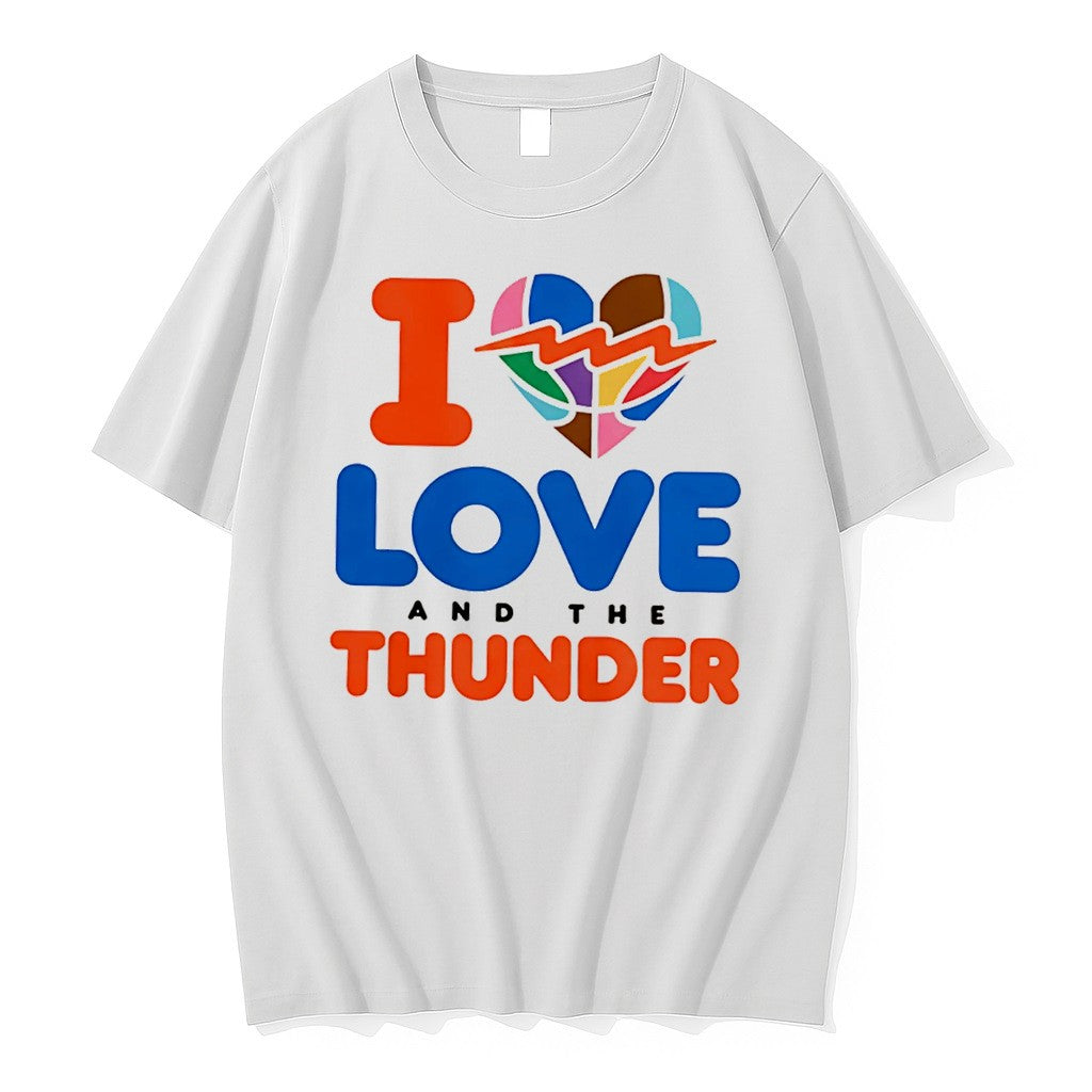 Original I Love And The Thunder Pride Tee Tshirts Jpg
