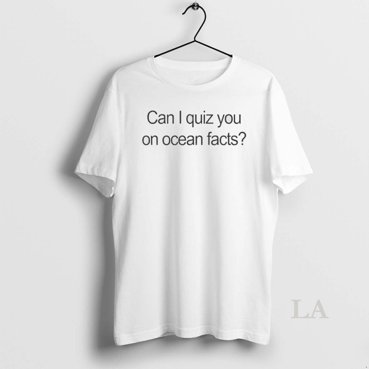 Original I Love La Charlie Can I Quiz You On Ocean Facts T-Shirts, Hoodie, Sweatshirt | PrintMintTees.com