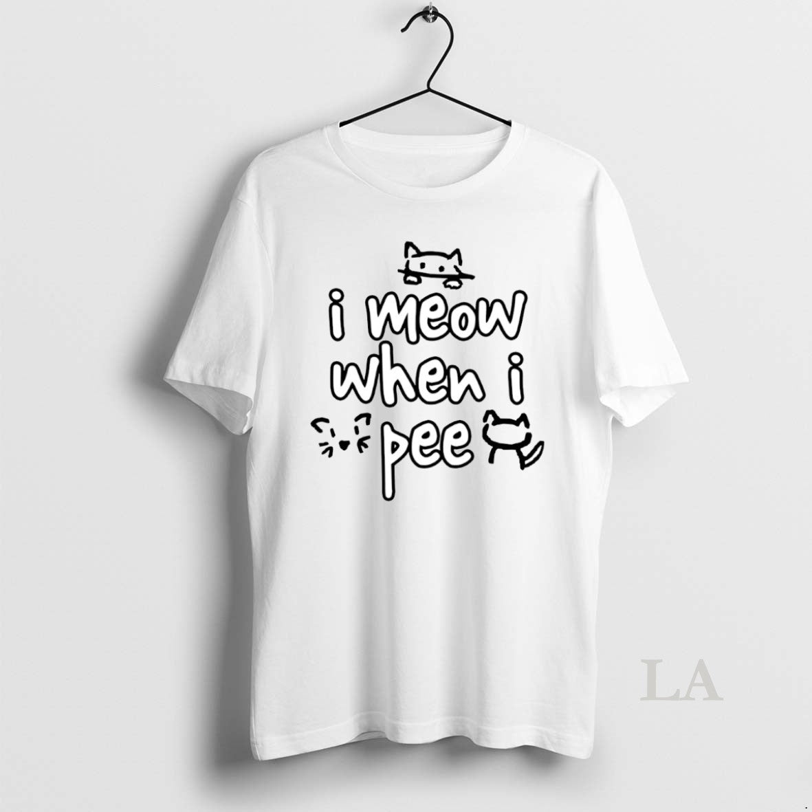 Original I Meow When I Pee Circle T-Shirts, Hoodie, Sweatshirt | PrintMintTees.com