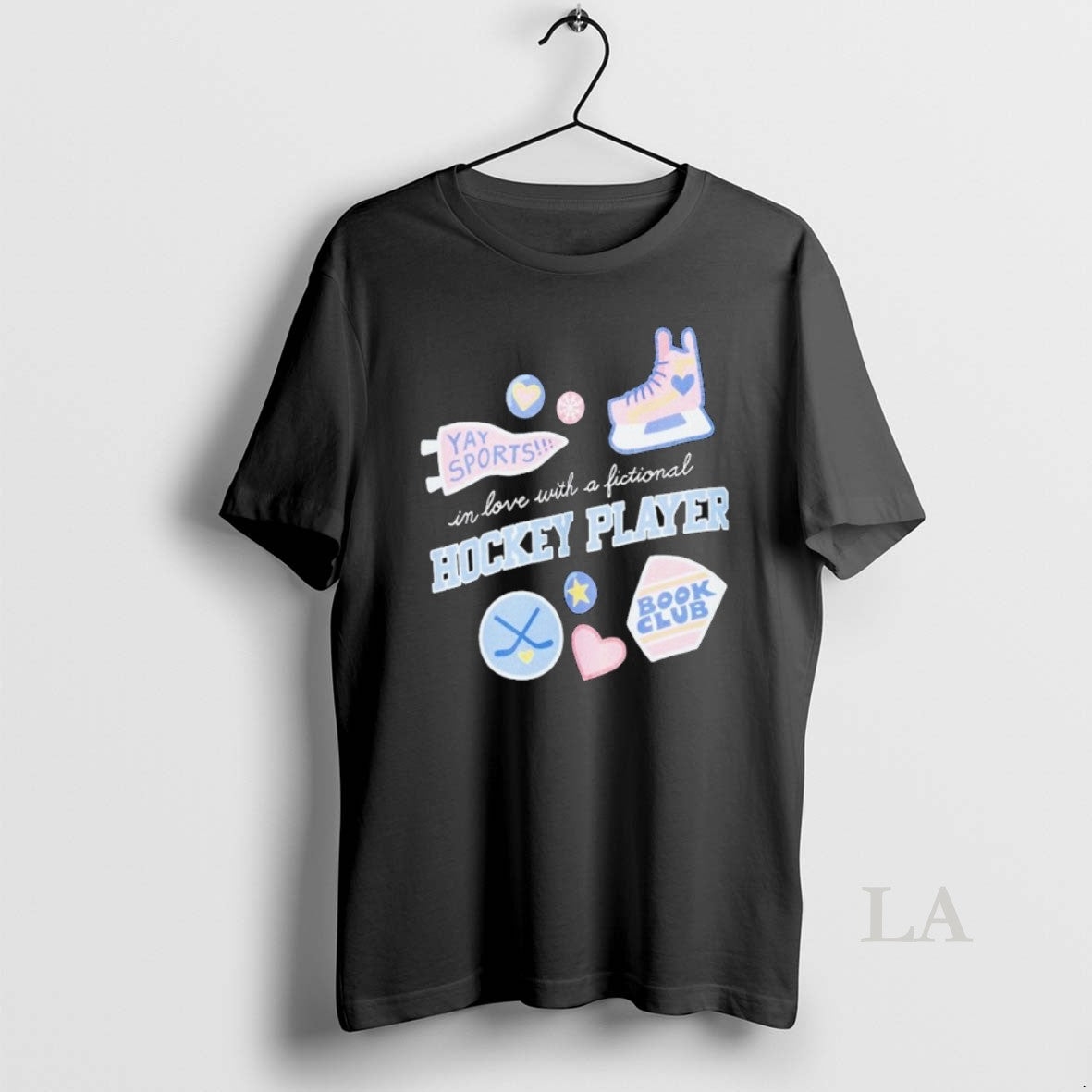 Original In Love With A Fictional Hockey Player Book Club T-Shirts, Hoodie, Sweatshirt | PrintMintTees.com