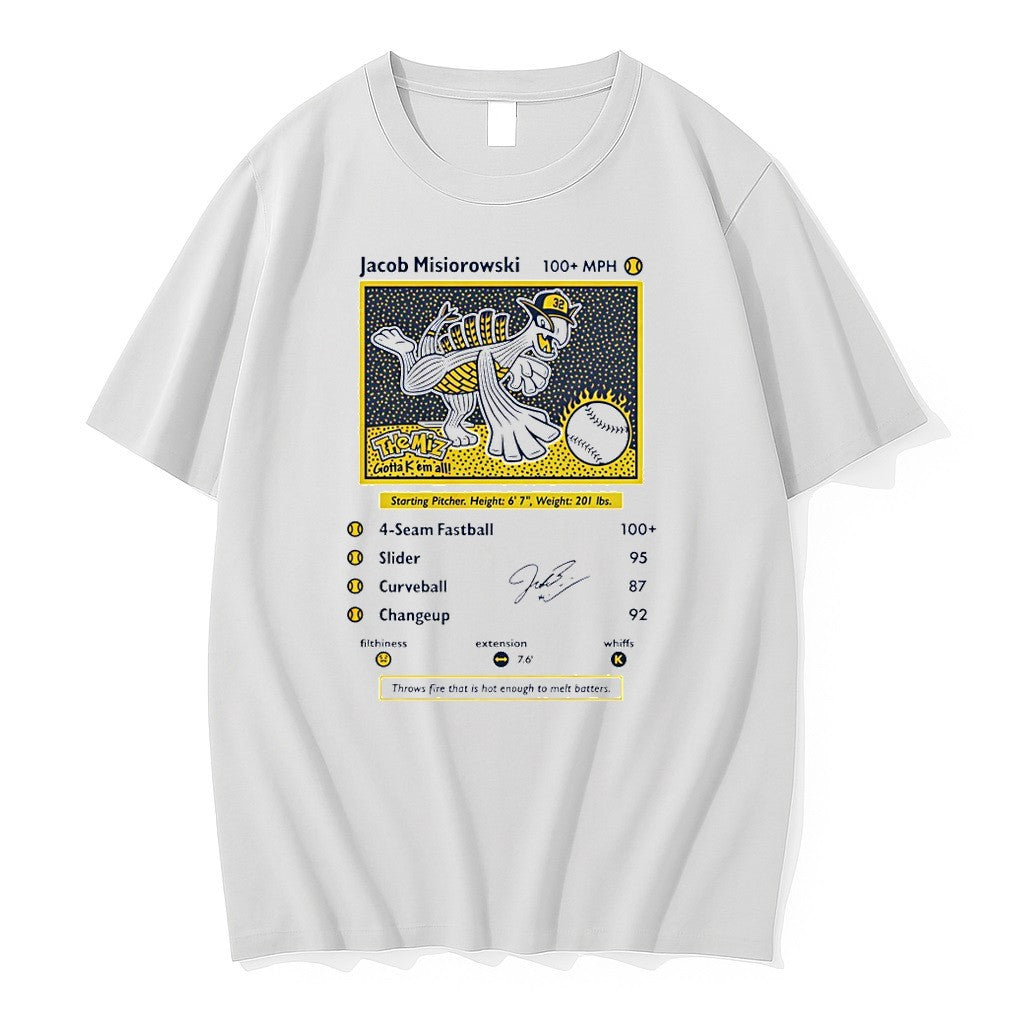 Original Jacob Misiorowski Milwaukee Brewers Baseball The Miz Gotta K Em All 2026 Tshirts