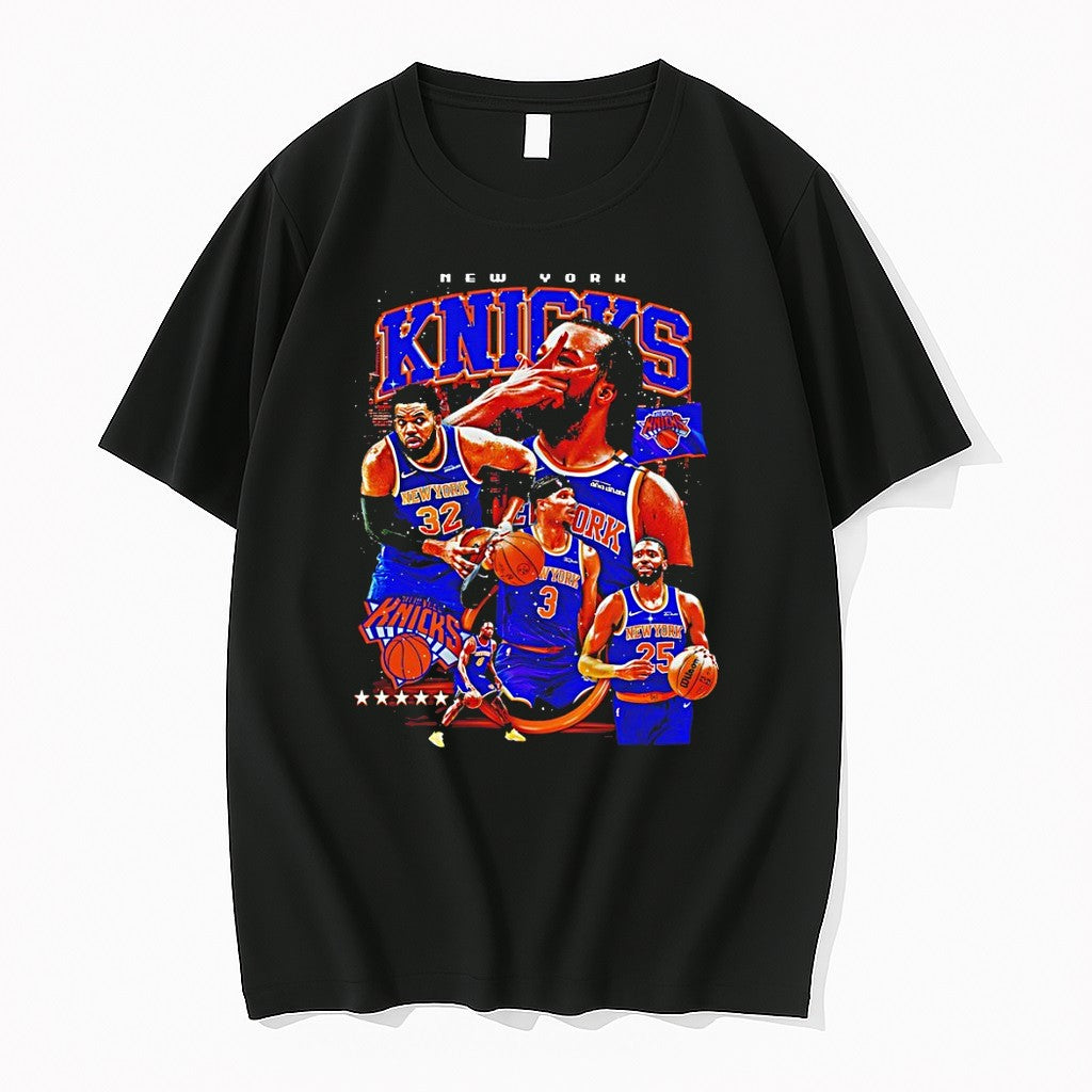 Original Jalen Brunson Kat New York Knicks Basketball Players Nba 2026 Vintage Tshirts