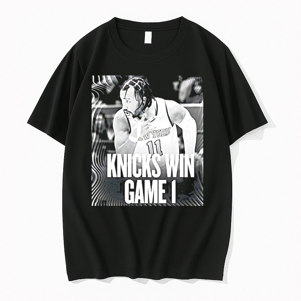 Original Jalen Brunson New York Knicks Win Game 1 Tshirts Jpg
