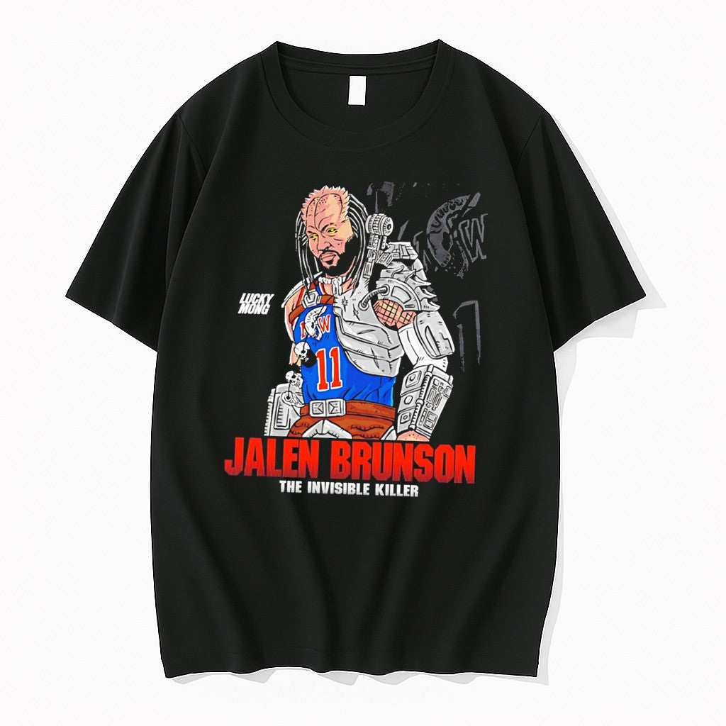 Original Jalen Brunson The Invisible Killer New York Knicks Tee Tshirts Jpg