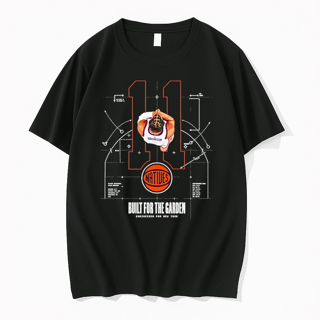 Original Jalen Brunson Built For The Garden Engineered For New York Tshirts Jpg