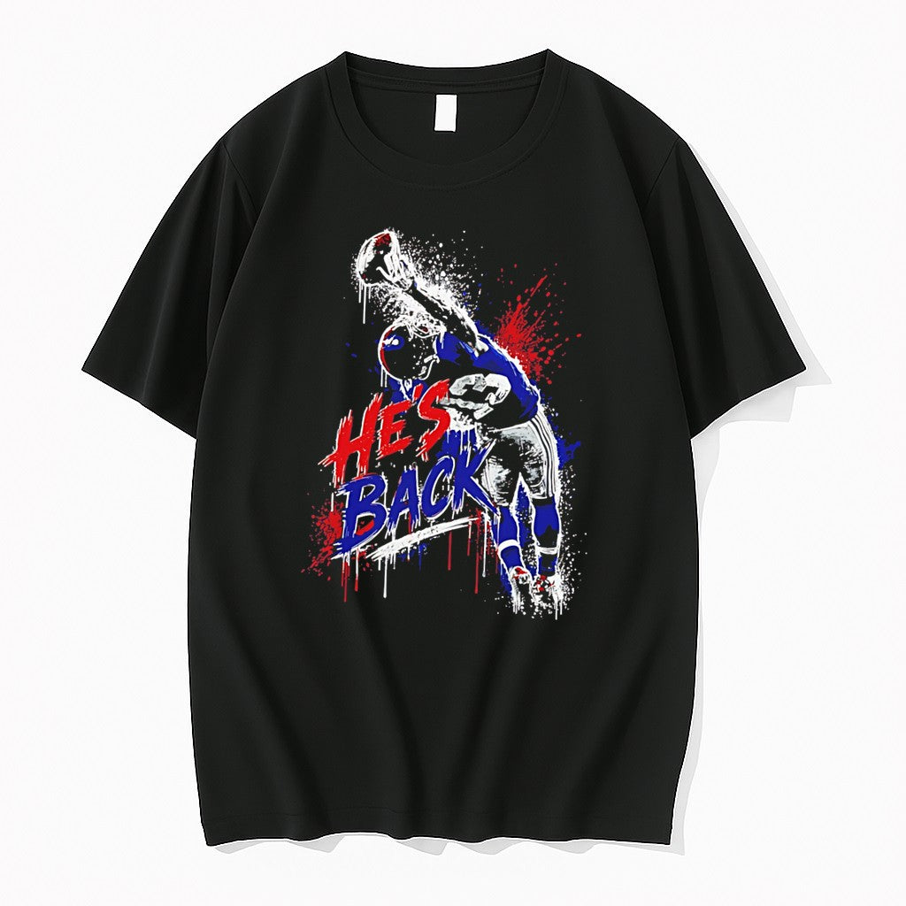 Original Jalin Hyatt New York Giants Hes Back 13 Paint Tee Tshirts Jpg
