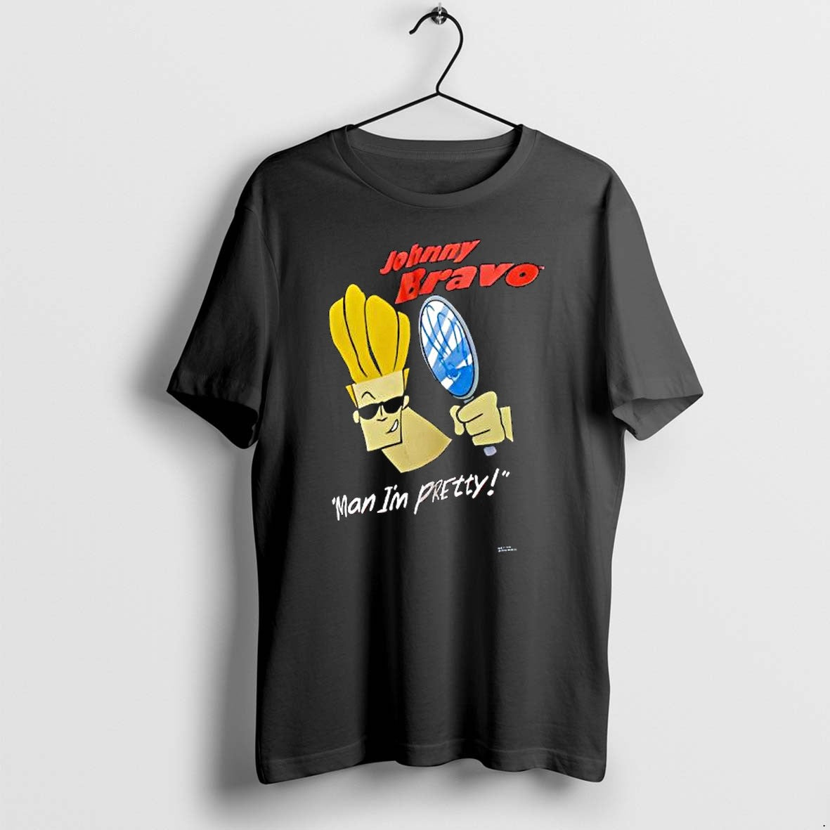 Original Johnny Bravo Man Im Pretty Tshirts Jpg