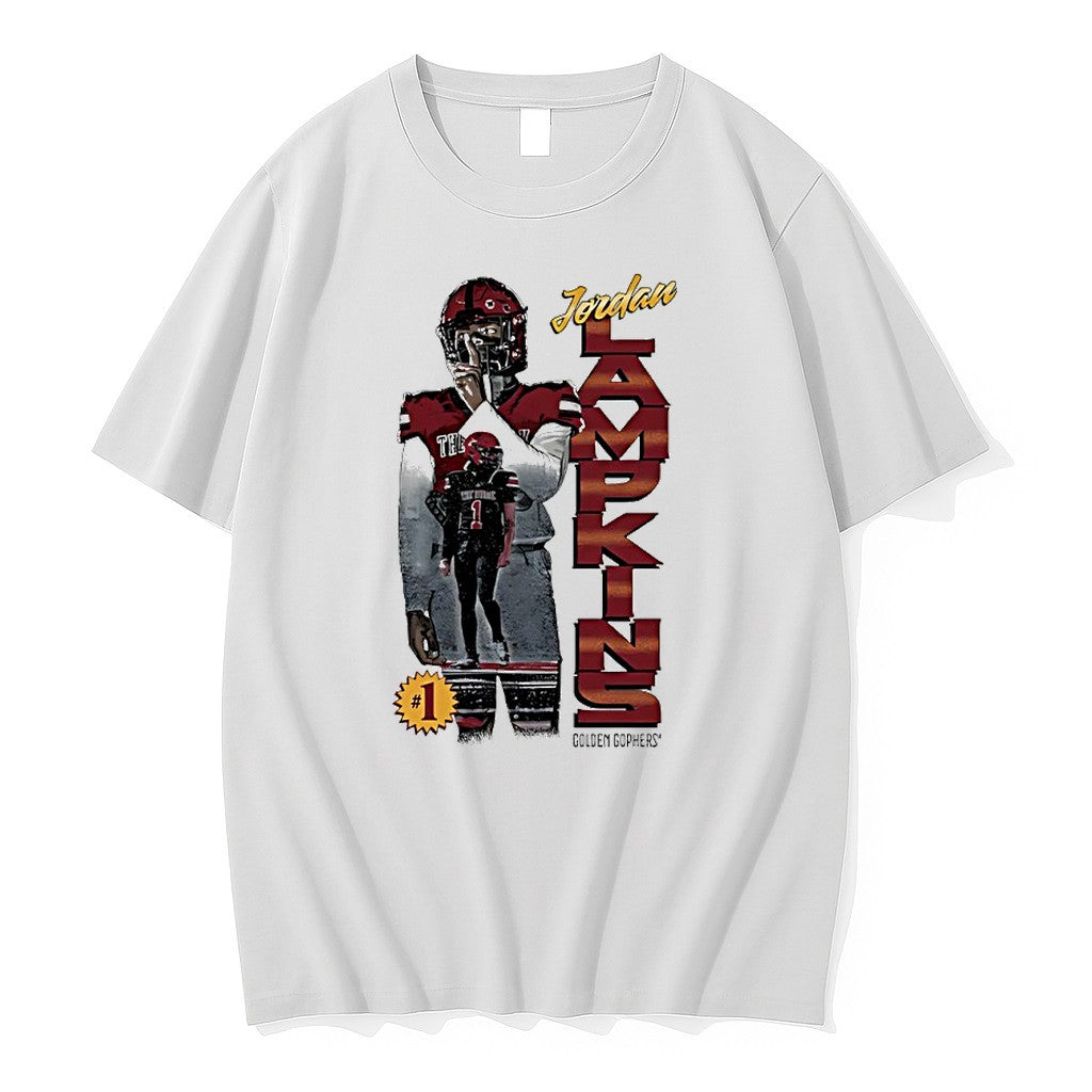 Original Jordan Lampkins 1 Minnesota Golden Gophers Football Vintage Tshirts