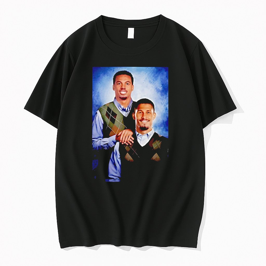 Original Josh Kroenke Wearing Gabriel And Saliba Step Brothers Tshirts Jpg