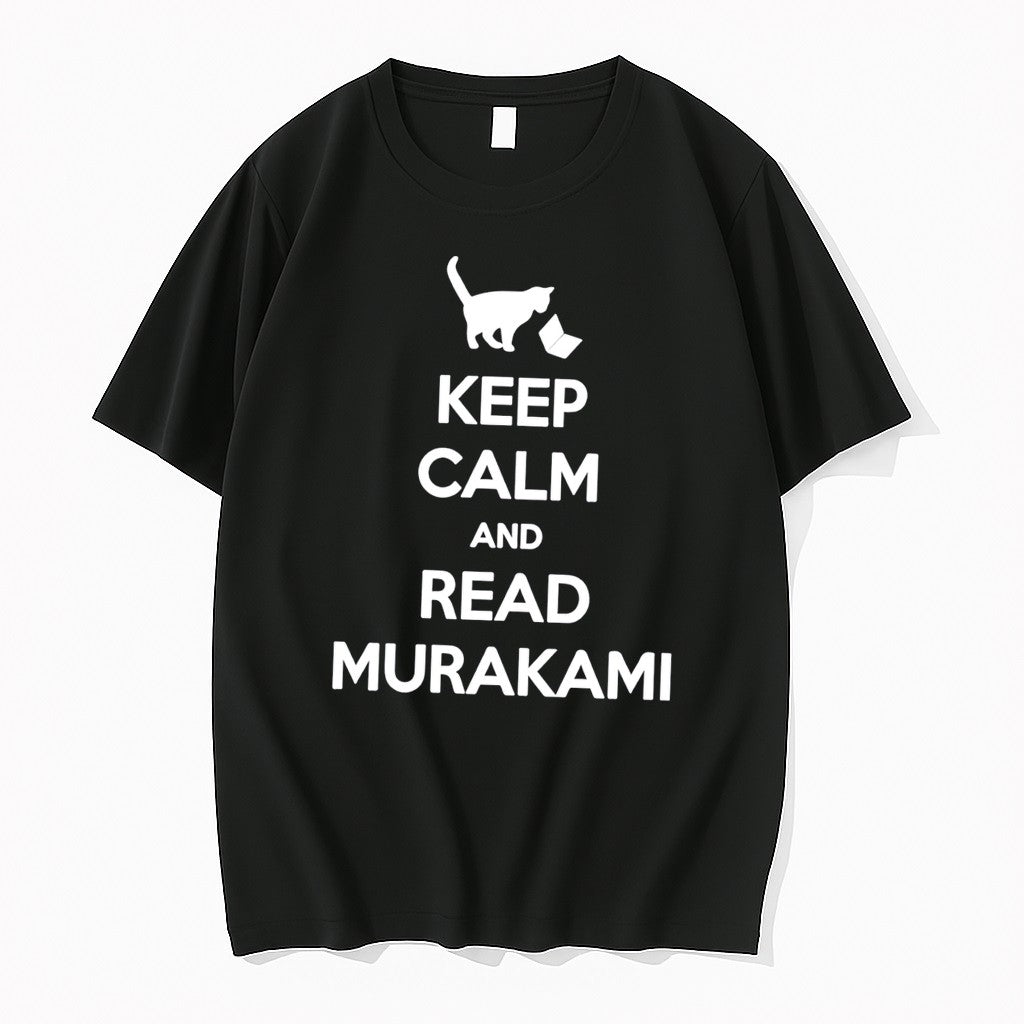 Original Keep Calm And Read Murakami Tee Tshirts Jpg