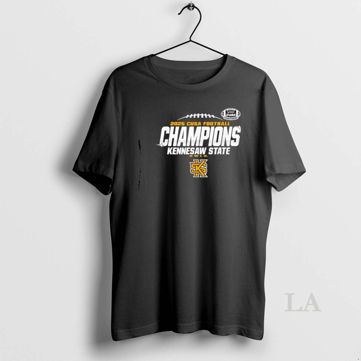 Original Kennesaw State Owls C Usa Champs 2025 Football Locker Room T-Shirts, Hoodie, Sweatshirt | PrintMintTees.com