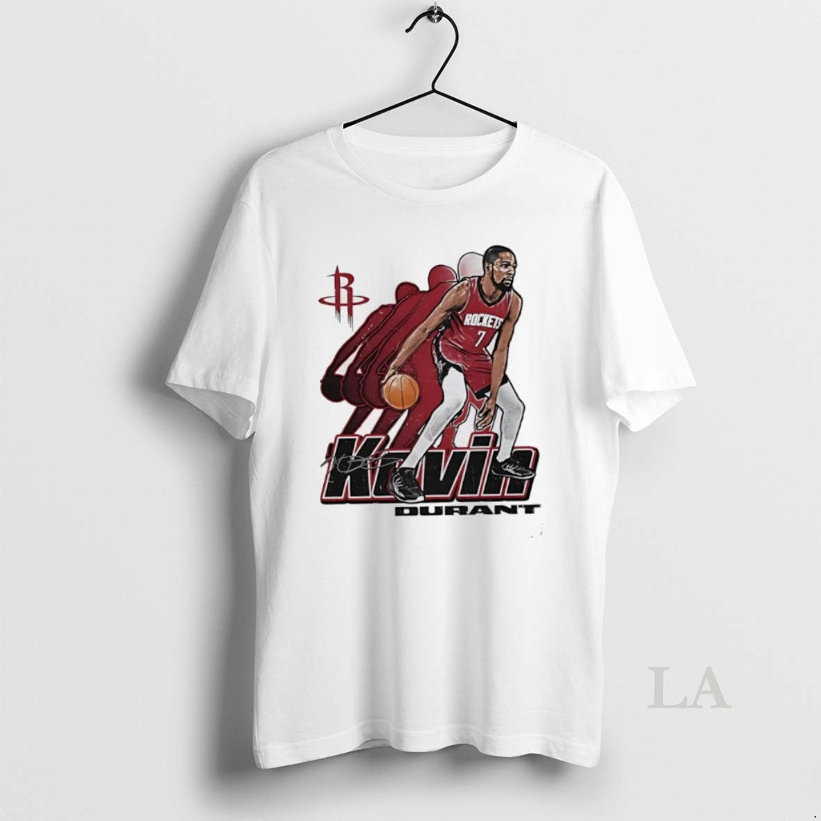Original Kevin Durant Houston Rockets Signature 7 Retro Vibe Graphic T-Shirts, Hoodie, Sweatshirt | PrintMintTees.com