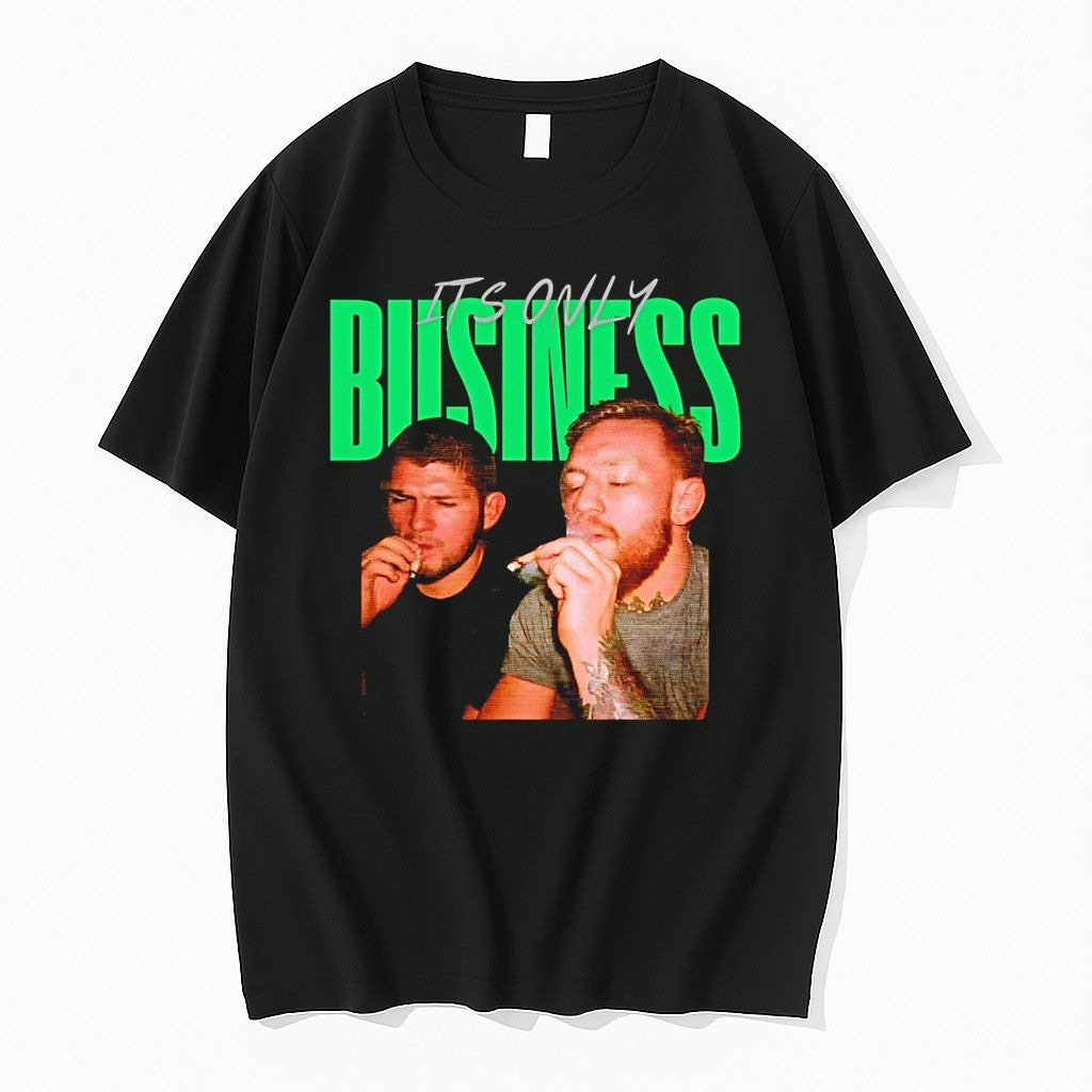 Original Khabib Conor Smoking Buddies Ufc Its Only Business Tshirts Jpg