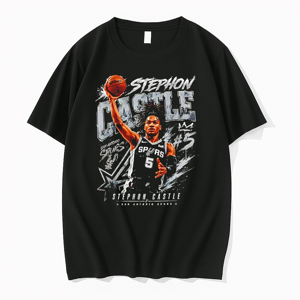 Original Knight Shift Stephon Castle San Antonio Spurs Western Conference Champions Game Day 2026 Tshirts