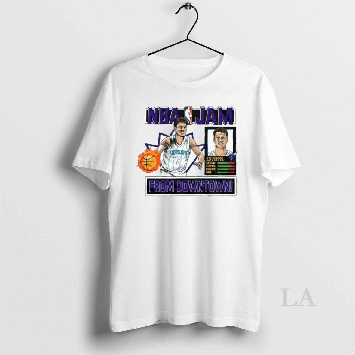 Original Kon Knueppel Nba Jam From Downtown Charlotte Hornets T-Shirts, Hoodie, Sweatshirt | PrintMintTees.com