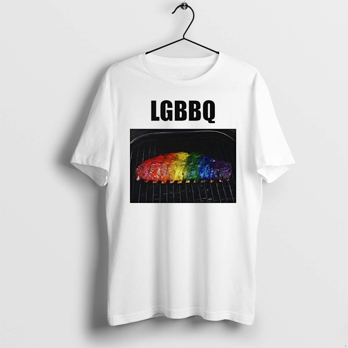 Original Lgbbq Steak Pride Color Tshirts Jpg