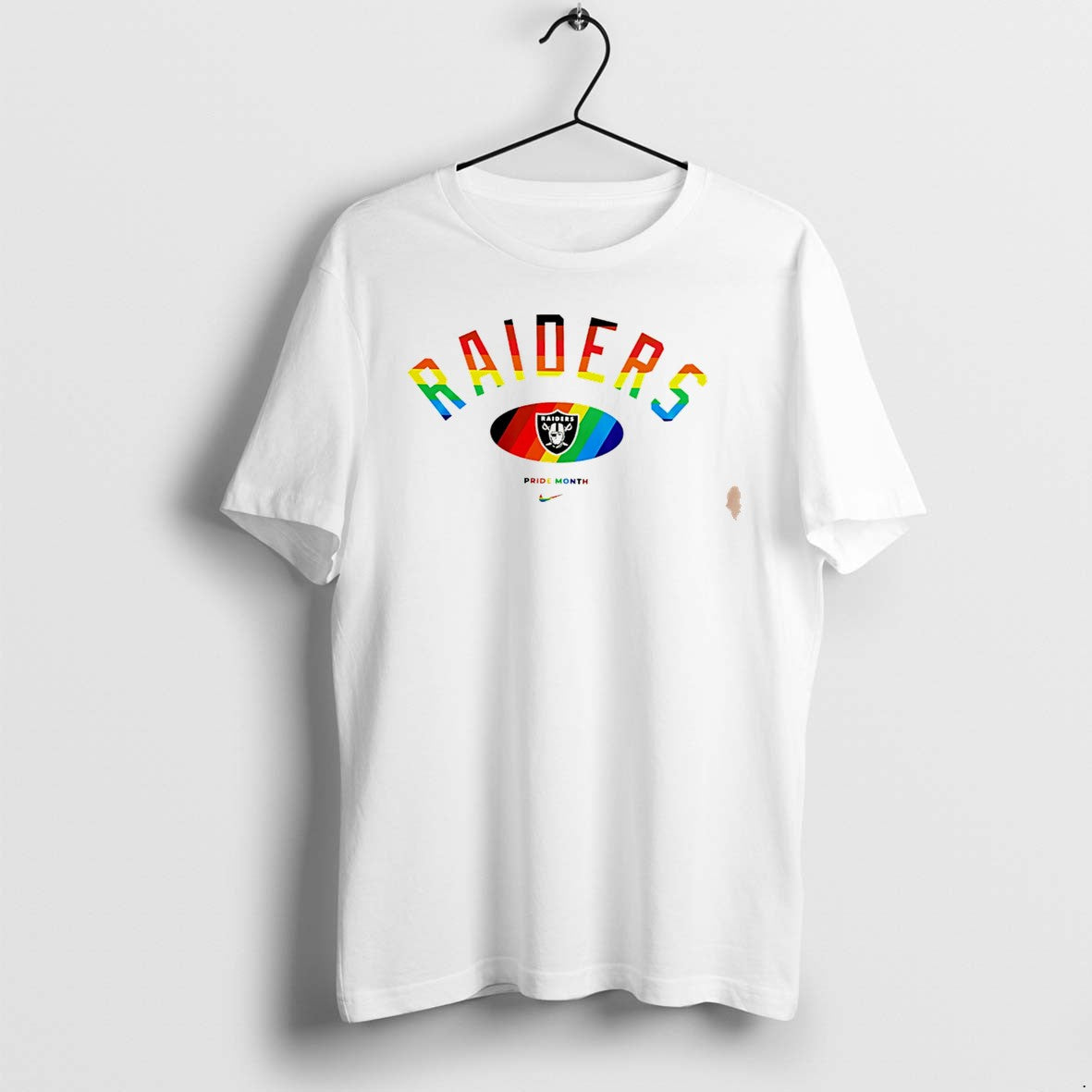 Original Las Vegas Raiders Pride Month Rainbow Logo Tee Tshirts Jpg