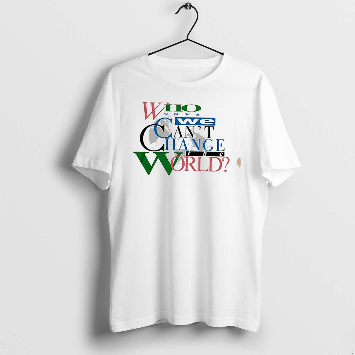 Original Lebron James Who Says We Cant Change The World Tee Tshirts Jpg