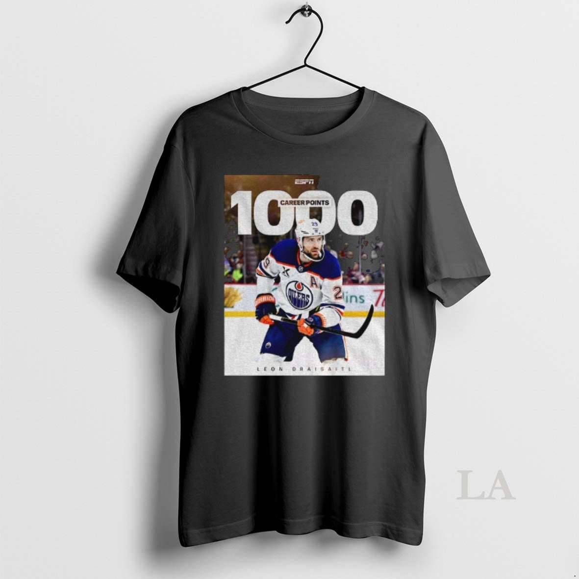 Original Leon Draisaitl Hits The 1 000 Point Milestone T-Shirts, Hoodie, Sweatshirt | PrintMintTees.com