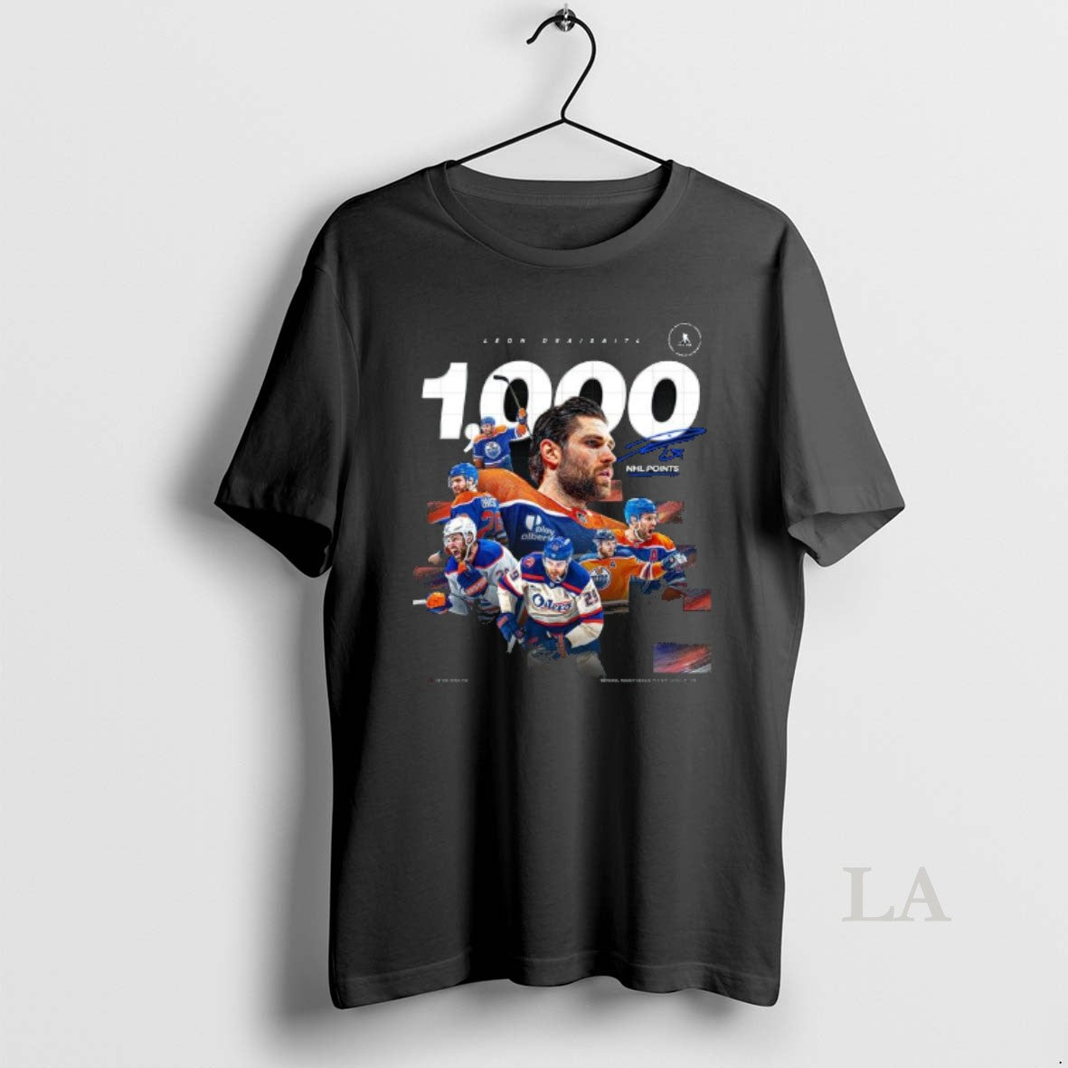 Original Leon Draisaitl On 1000 Nhl Career Points T-Shirts, Hoodie, Sweatshirt | PrintMintTees.com