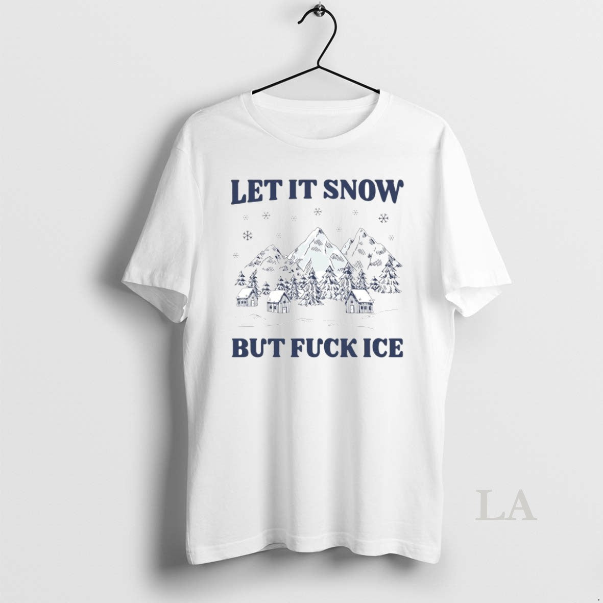Original Let It Snow But Fck Ice Circle T-Shirts, Hoodie, Sweatshirt | PrintMintTees.com