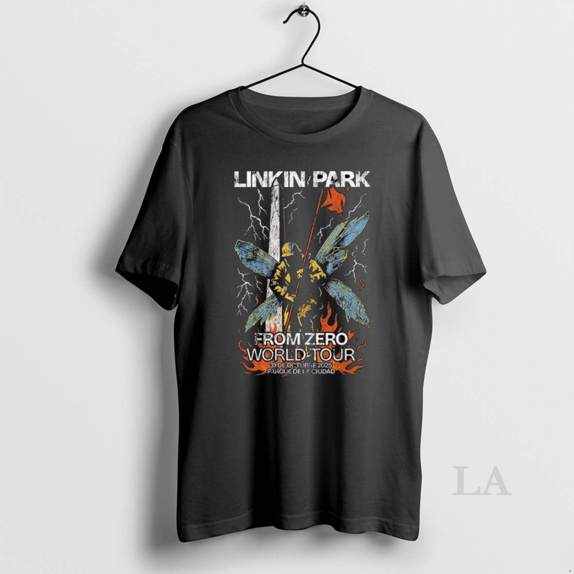 Original Linkin Park From Zero World Tour Buenos Aires Argentina Merch At Parque De La