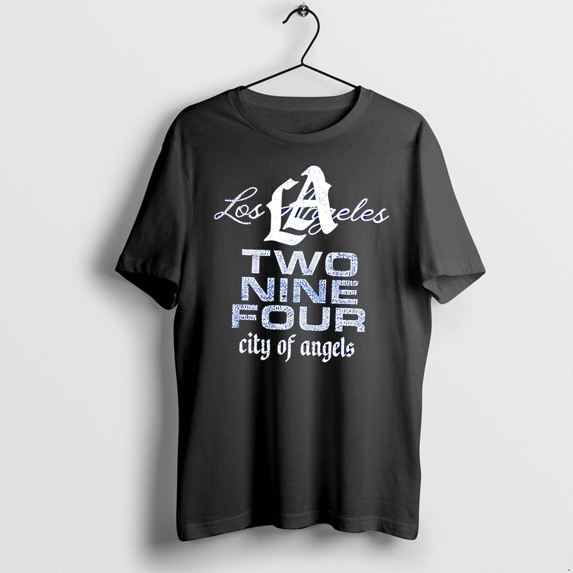 Original Los Angeles City Of Angels Two Nine Four Vintage Tee Tshirts Jpg