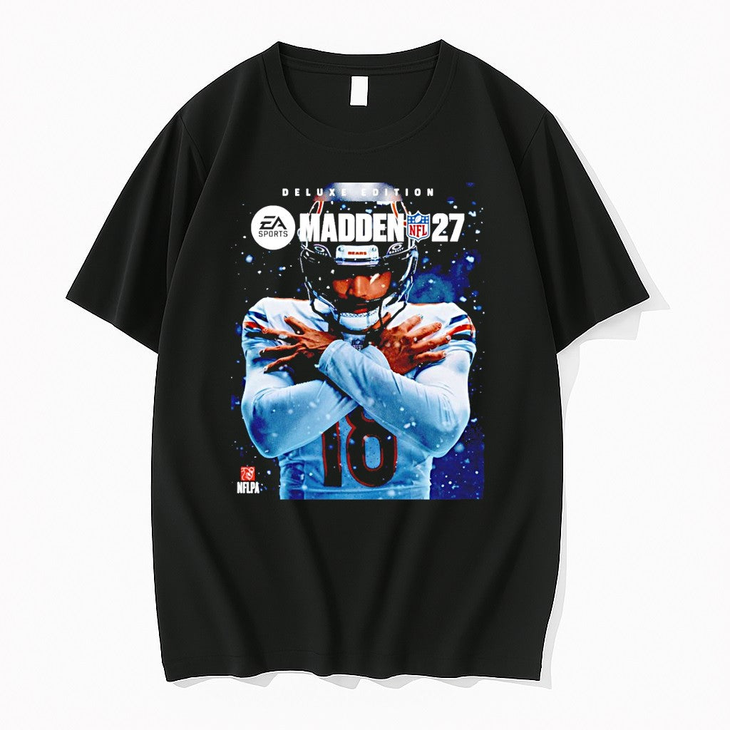 Original Madden 27 And Caleb Williams Edition Cover Tshirts Jpg