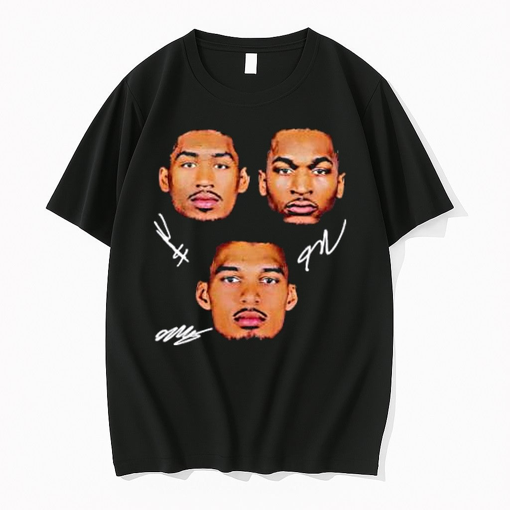 Original Malik Beasley Jarred Vanderbilt Anthony Davis Los Angeles Lakers Nba Signature Tshirts