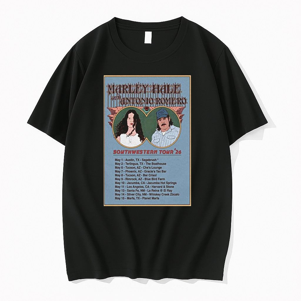 Original Marley Hale With Antonio Romero Southwestern Tour 26 1 Tshirts Jpg