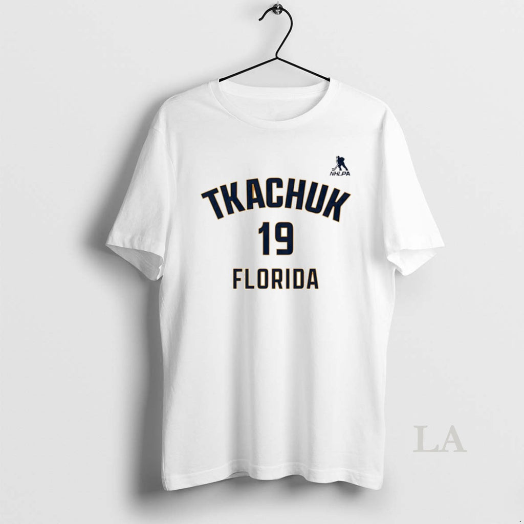 Original Matthew Tkachuk 19 Florida Panthers Hockey Name And Number Circle T-Shirts, Hoodie, Sweatshirt | PrintMintTees.com