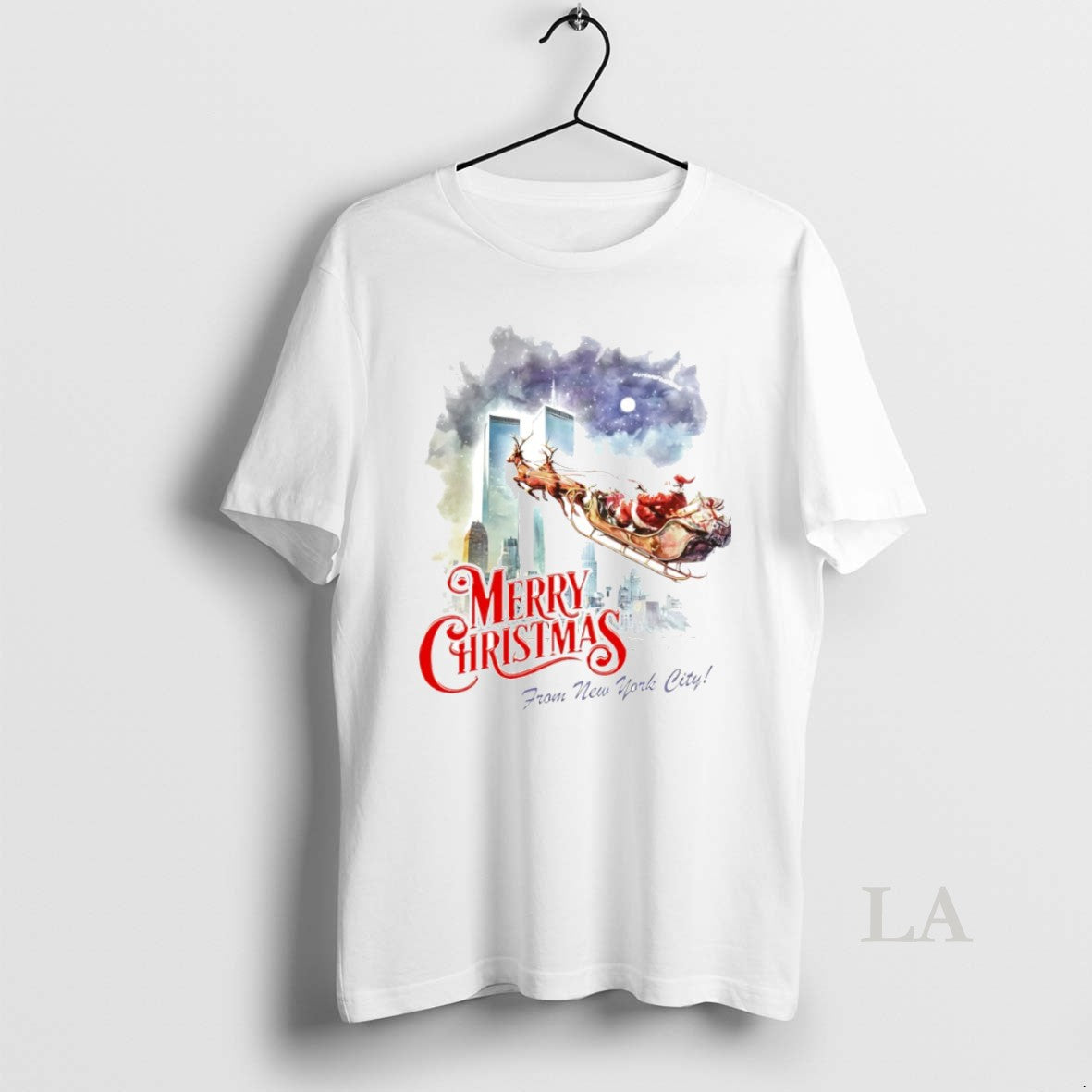 Original Merry Christmas From New York City Graphic Circle T-Shirts, Hoodie, Sweatshirt | PrintMintTees.com