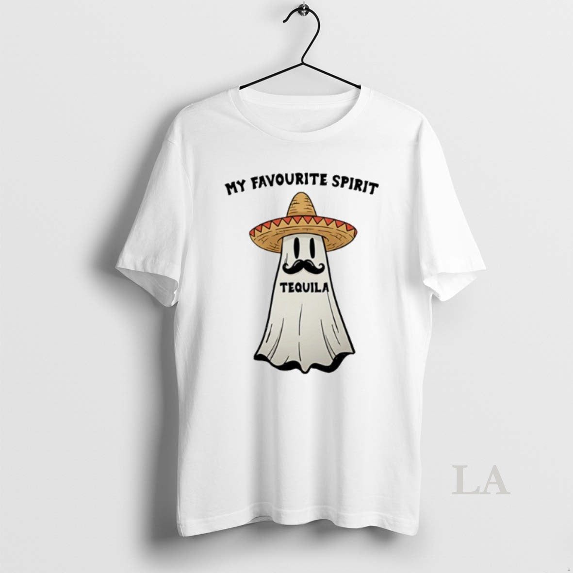 Original Mexican Ghost My Favouirte Spirit Tequila Halloween