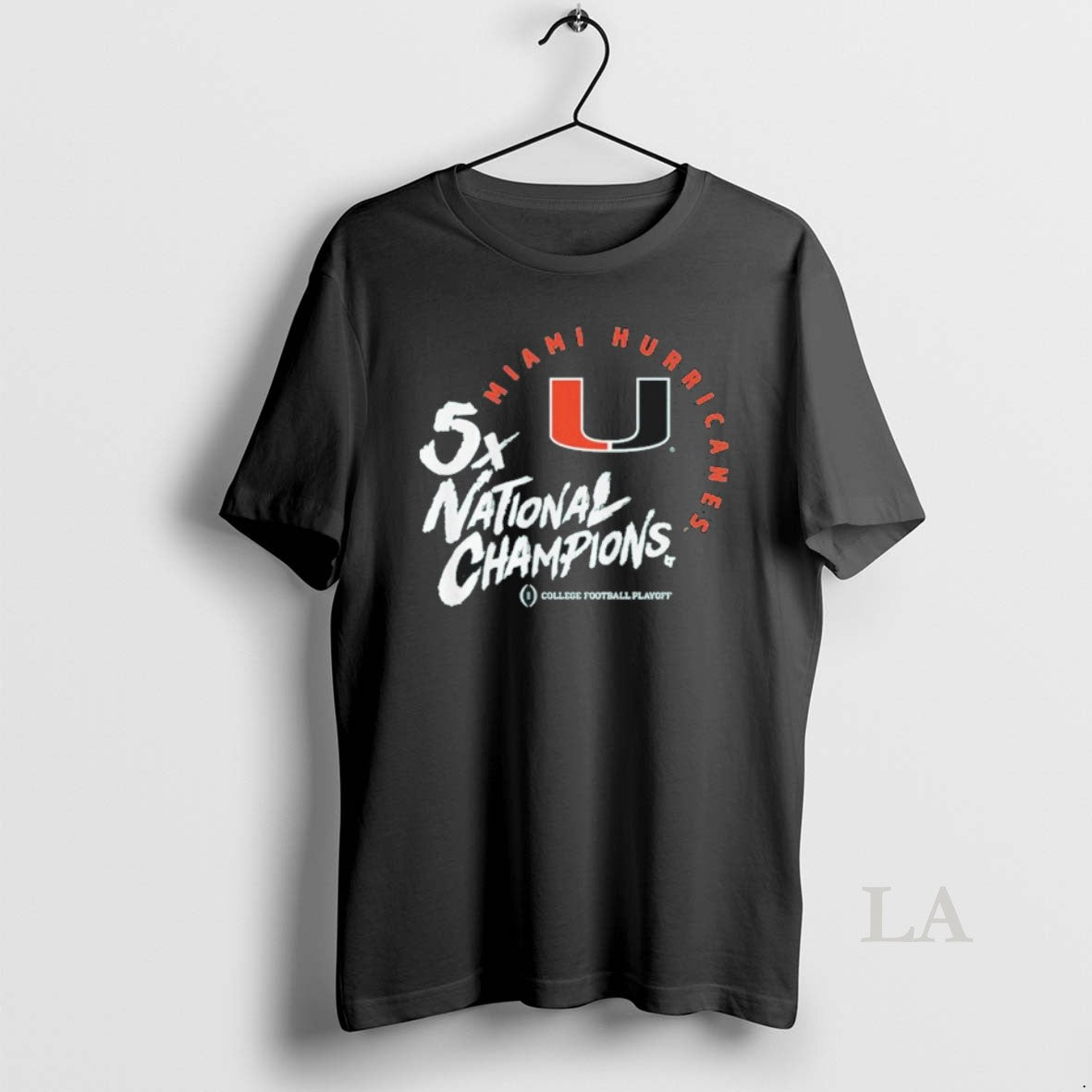Original Miami Football 2025 Cfp Five Time National Champions T-Shirts, Hoodie, Sweatshirt | PrintMintTees.com