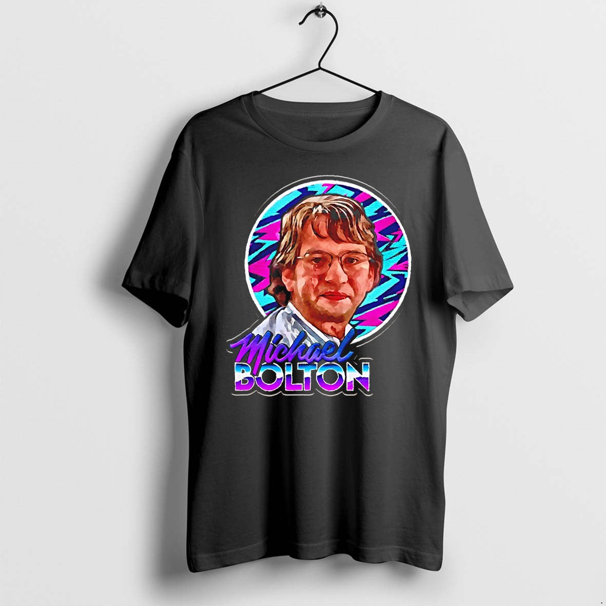 Original Michael Bolton 1999 Office Space Art Vintage Tshirts Jpg