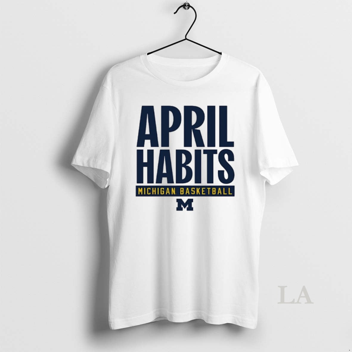 Original Michigan Wolverines Basketball April Habits T-Shirts, Hoodie, Sweatshirt | PrintMintTees.com
