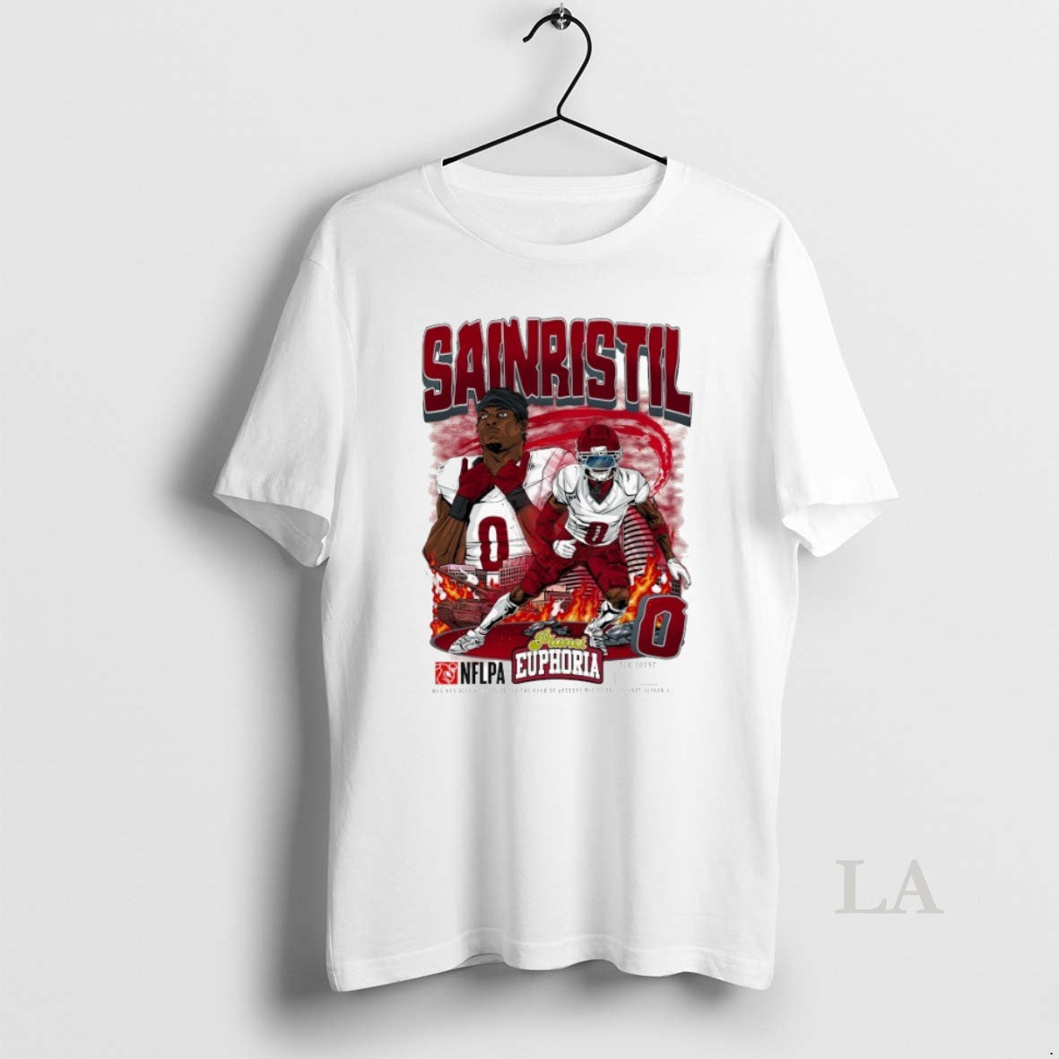 Original Mike Sainristil Planet Euphoria T-Shirts, Hoodie, Sweatshirt | PrintMintTees.com