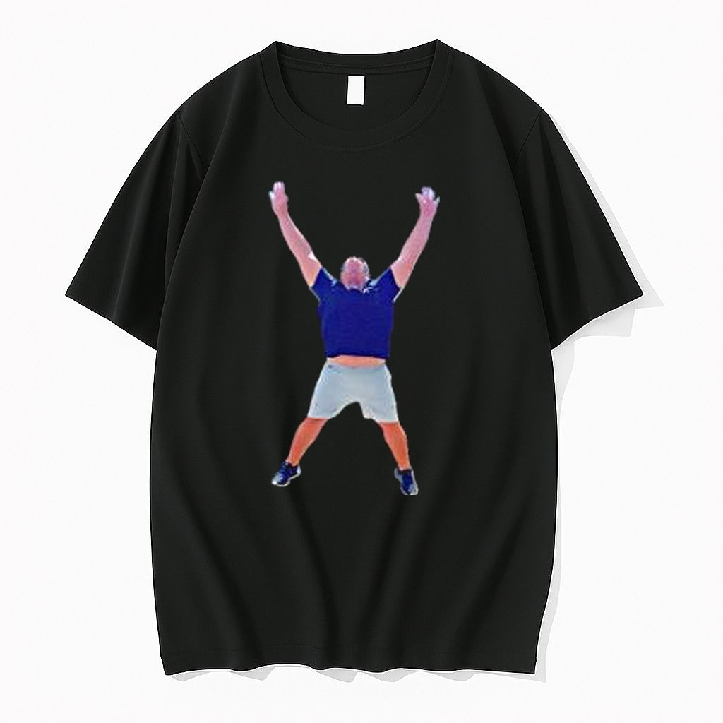 Original Mike Tomlin Pittsburgh Steelers Jumping Jack Pose Training Camp Tshirts