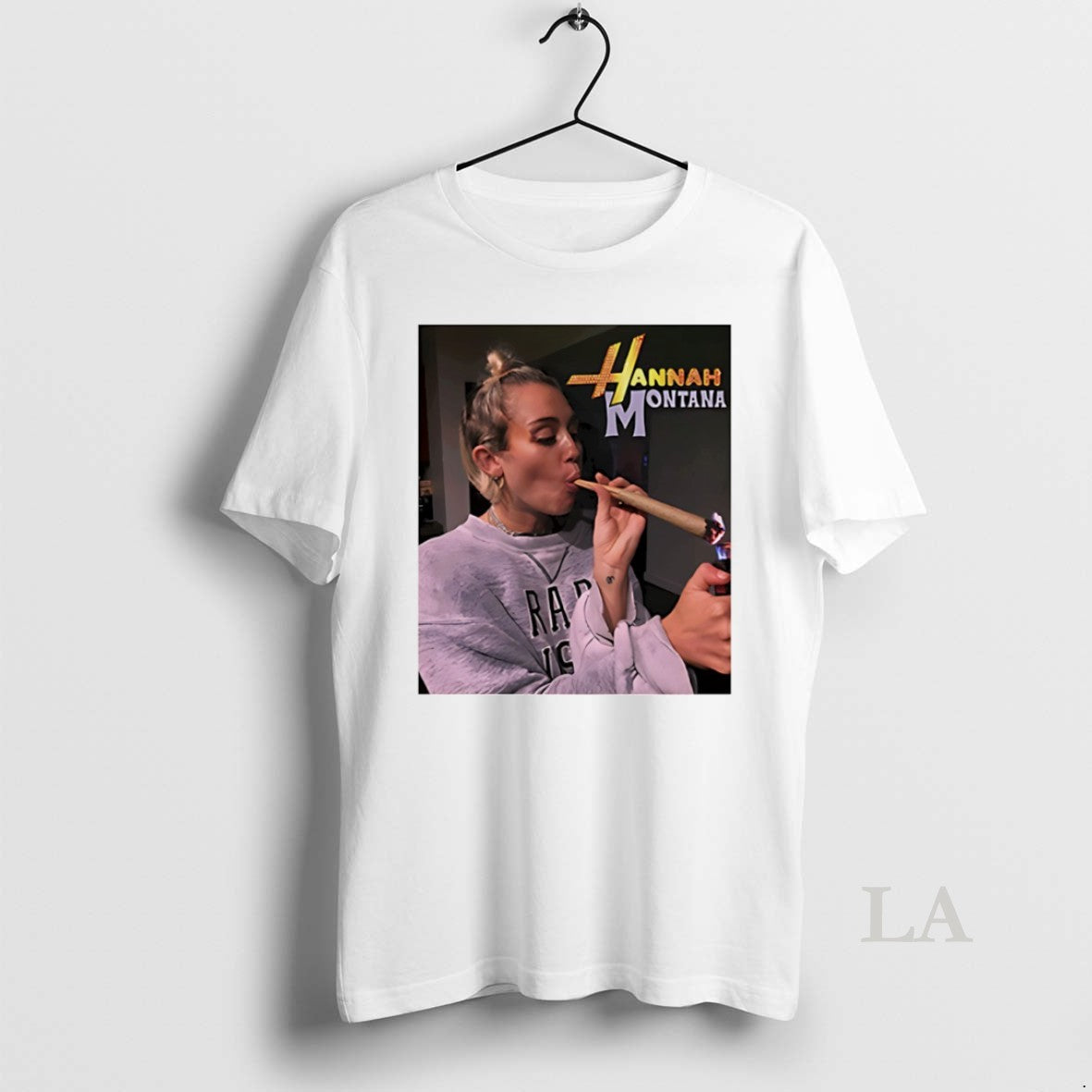 Original Miley Cyrus Hannah Montana Smoking Circle T-Shirts, Hoodie, Sweatshirt | PrintMintTees.com