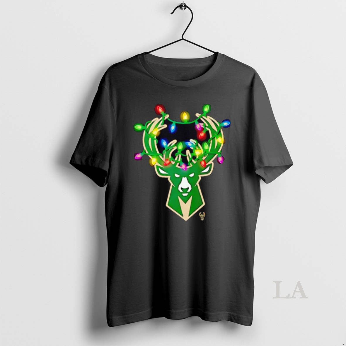 Original Milwaukee Bucks Logo Lights Merry Christmas T-Shirts, Hoodie, Sweatshirt | PrintMintTees.com