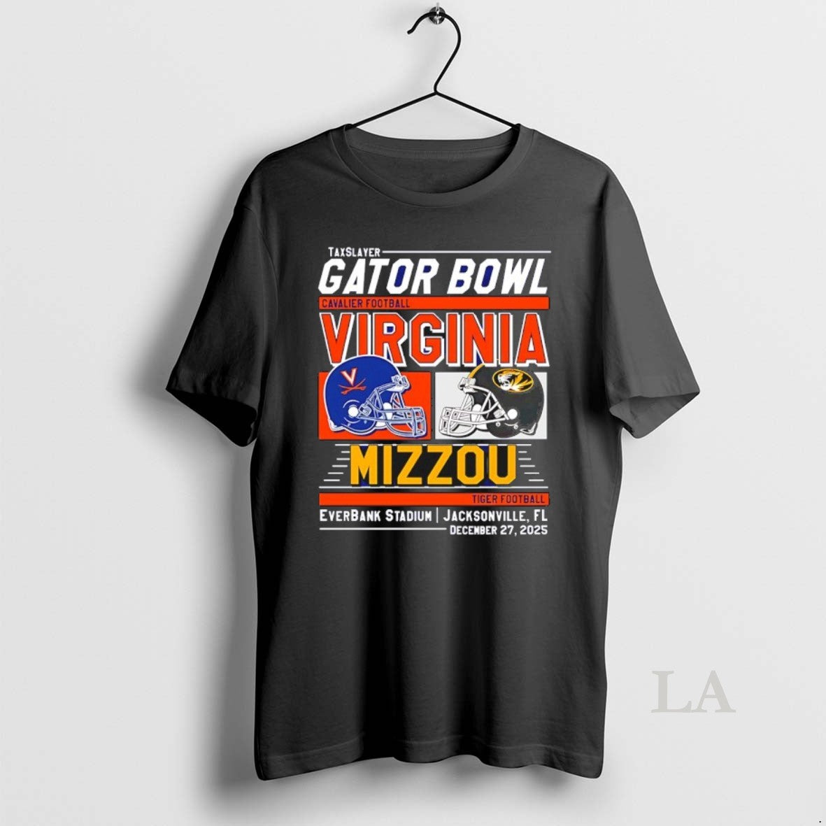 Original Missouri Tigers Vs Virginia Cavaliers 2025 Taxslayer Gator Bowl Head To Head T-Shirts, Hoodie, Sweatshirt