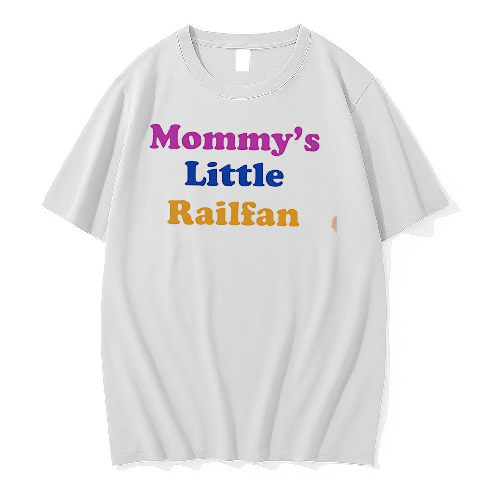 Original Mommys Little Railfan Tee Tshirts Jpg