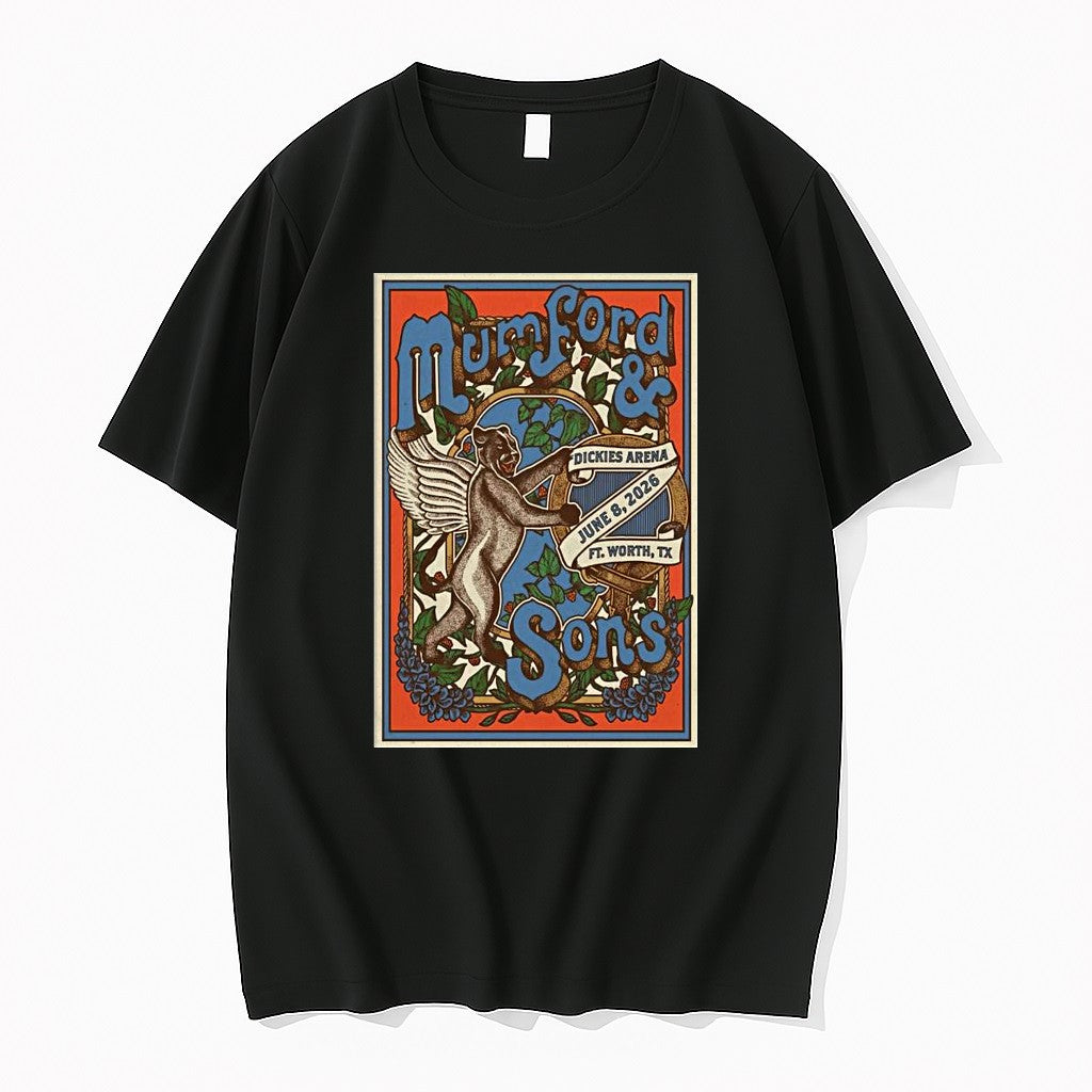 Original Mumford Sons Dickies Arena Fort Worth Tx June 8 2026 1 Tshirts Jpg