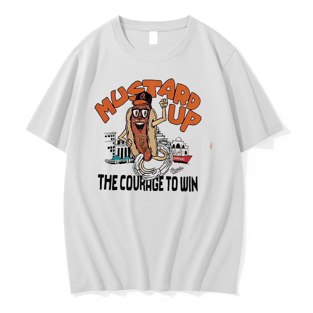 Original Mustard Up The Courage To Win Tee Tshirts Jpg