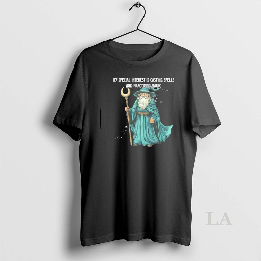 Original My Special Interest Is Casting Spells And Practicing Magic T-Shirts, Hoodie, Sweatshirt | PrintMintTees.com