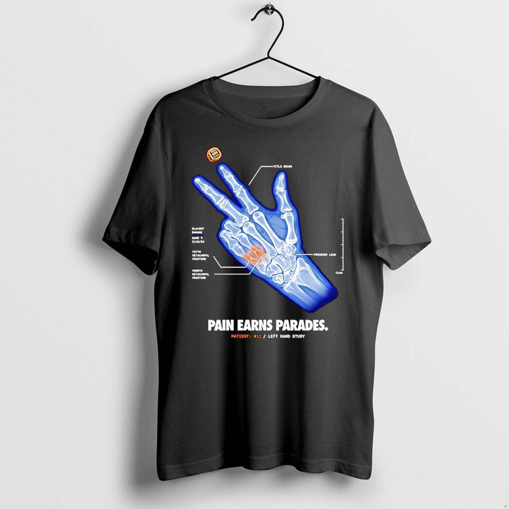 Original Nba Champion Patient 11 Jalen Brunson Left Hand Study Pain Earns Parades Tshirts